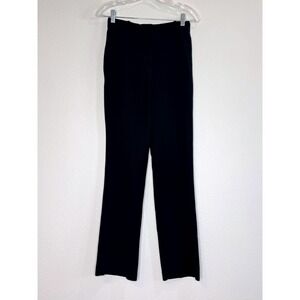 ARITZIA BABATON Publish Trouser Pants Sz 4 Black Bootcut Pockets Office Career